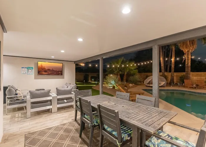 Ferienhaus 6 Bed Luxury Heated Pool *