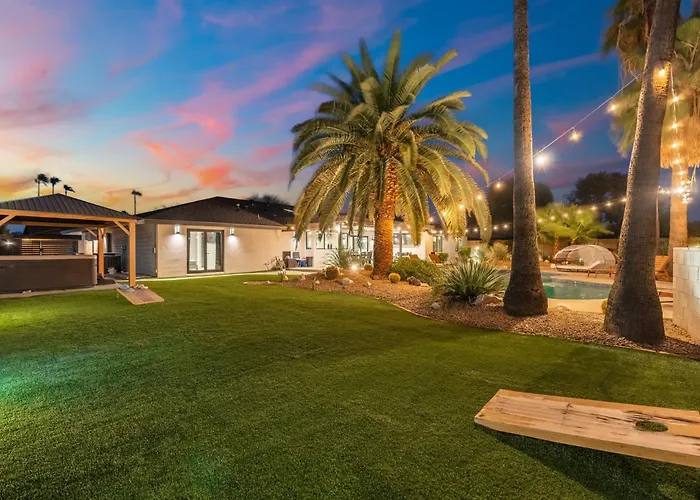 Ferienhaus 6 Bed Luxury Heated Pool *
