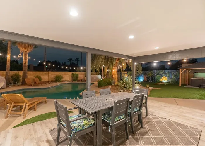 Ferienhaus 6 Bed Luxury Heated Pool Phoenix