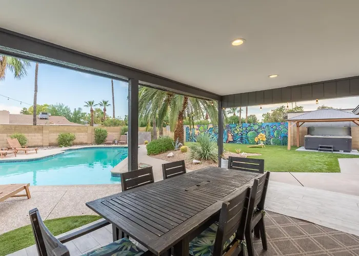 Ferienhaus 6 Bed Luxury Heated Pool *